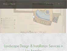 Tablet Screenshot of picturebuild.com
